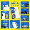 TECNO POP 9 5G (Aurora Cloud, 4GB+128GB) | Segment's 1st 48MP Sony AI Camera | Segment's 1st 5G with NFC | D6300 5G Processor | 4+ Year Lag Free Fluency | 5000 mAh Battery | IR Remote | Dolby Atmos - Image 2
