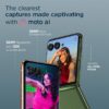 Motorola razr 50 Ultra (Peach Fuzz, 12GB RAM, 512GB Storage) | with Moto Buds+ | Moto ai | 4.0" External AMOLED Display | Snapdragon 8s Gen 3 | 6.9" AMOLED 165Hz Display | 32MP Selfie Camera - Image 4
