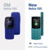 Nokia All-New 105 Single Sim Keypad Phone with Built-in UPI Payments, Long-Lasting Battery, Wireless FM Radio | Red - Image 6