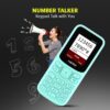 Lava Hero Shakti Dual Sim Keypad Mobile Phone (with Vibration Alert) | 1.8" Display | Super Saving Battery Mode | Stylish Keypad | Sturdy Build | Number Talker | (Mint Green) - Image 7