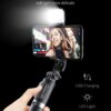 Blushinsta Selfie Stick,Extendable Selfie Stick with Wireless Remote&Tripod Stand,Portable,Lightweight,Compatible with All Smartphone&Mobile (Black Color) Pack of 1 - Image 3