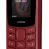 Nokia All-New 105 Single Sim Keypad Phone with Built-in UPI Payments, Long-Lasting Battery, Wireless FM Radio | Red - Image 4