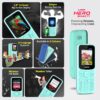 Lava Hero Shakti Dual Sim Keypad Mobile Phone (with Vibration Alert) | 1.8" Display | Super Saving Battery Mode | Stylish Keypad | Sturdy Build | Number Talker | (Mint Green) - Image 3
