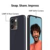 Lava O3 (Glossy Black, 4 GB RAM, 64 GB Storage) | Biggest 6.75" HD+ Display | 13MP AI Dual Rear Camera | 5000 mAh Battery | Secure Face Unlock | Fingerprint Reader | Charger & Phone-Cover in Box - Image 3