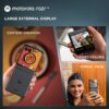 Motorola razr 50 (Koala Grey, 8GB RAM, 256GB Storage) | 3.6" External AMOLED Display | 6.9" AMOLED 120Hz Display | 32MP Selfie Camera - Image 4