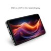 Lava O3 (Glossy Black, 4 GB RAM, 64 GB Storage) | Biggest 6.75" HD+ Display | 13MP AI Dual Rear Camera | 5000 mAh Battery | Secure Face Unlock | Fingerprint Reader | Charger & Phone-Cover in Box - Image 5