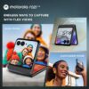 Motorola razr 50 (Koala Grey, 8GB RAM, 256GB Storage) | 3.6" External AMOLED Display | 6.9" AMOLED 120Hz Display | 32MP Selfie Camera - Image 3