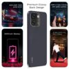Lava O3 (Glossy Black, 4 GB RAM, 64 GB Storage) | Biggest 6.75" HD+ Display | 13MP AI Dual Rear Camera | 5000 mAh Battery | Secure Face Unlock | Fingerprint Reader | Charger & Phone-Cover in Box - Image 2