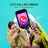 Lava Gem Power Dual Sim Keypad Phone (2.8" Display, Camera & Flash) | 2575mAh Smart AI Powerful Battery | Wireless FM & Recording | 7-Language Support| Stereo Speakers | Call Recording (Blue Chrome) - Image 5