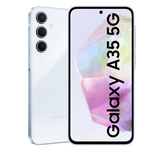 Samsung Galaxy A35 5G (Awesome Iceblue, 8GB RAM, 128GB Storage) with Other Offers
