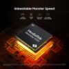 Samsung Galaxy M06 5G (Blazing Black, 6GB RAM, 128 GB Storage) | MediaTek Dimensity 6300 | AnTuTu Score 422K+ | 12 5G Bands | 25W Fast Charging | 4 Gen. of OS Upgrades | Without Charger - Image 4