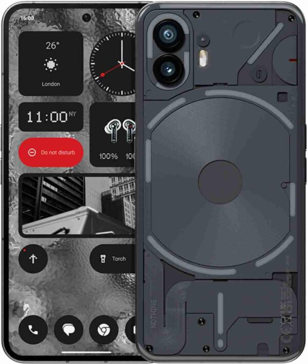 Nothing Phone (2) 5G (Grey, 12GB RAM, 512GB Storage) | 6.7" LTPO OLED AMOLED Display | 50 MP(OIS) + 50MP | 32MP Front Cam| Qualcomm Snapdragon 8+Gen 1 | 4700 mAh Battery 45W Charging| 100% in 55 Mins