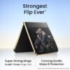 TECNO Phantom V Flip 2 (Travertine Green, 8GB+256GB) |Strongest Flip Ever | 4720mAh with 70W Charger | Advance AI Features | 50MP OIS+50MP Camera | 6.9" 120Hz AMOLED Main & 3.64" AMOLED Cover Screen - Image 4