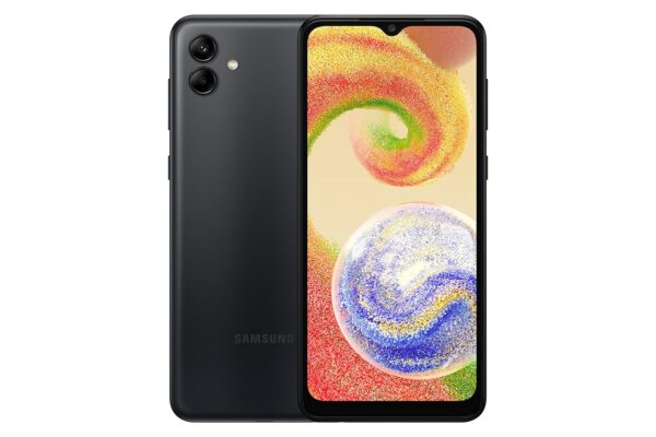 Samsung Galaxy A04 (Black, 4GB, 64GB Storage) | 50 MP Rear Camera | Face Unlock | Upto 8GB RAM with RAM Plus | MediaTek Helio P35 | 5000 mAh Battery