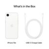 iPhone 16e 256 GB: Built for Apple Intelligence, A18 Chip, Supersized Battery Life, 48MP Fusion. Camera, 15.40 cm (6.1″) Super Retina XDR Display; White - Image 6
