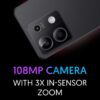 Redmi Note 13 5G (Stealth Black, 12GB RAM, 256GB Storage) | 5G Ready | 120Hz Bezel-Less AMOLED | 7.mm Slimmest Note Ever | 108MP Pro-Grade Camera - Image 5