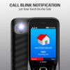 Lava Gem 2025 Dual Sim Keypad Phone (2.8" Display, Camera & Flash) | 2575mAh Smart AI Powerful Battery | Wireless FM & Recording | Stereo Speakers | Call Recording (Black Gold) - Image 8