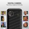 Lava Gem 2025 Dual Sim Keypad Phone (2.8" Display, Camera & Flash) | 2575mAh Smart AI Powerful Battery | Wireless FM & Recording | Stereo Speakers | Call Recording (Black Gold) - Image 3