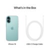 iPhone 16 128 GB: 5G Mobile Phone with Camera Control, A18 Chip and a Big Boost in Battery Life. Works with AirPods; Teal - Image 6