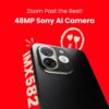 Tecno POP 9 5G (Midnight Shadow, 8GB+128GB) | D6300 5G Processor | 48MP Sony AI Camera | 4+ Year Lag Free Fluency |5000 mAh Battery |Dual Speaker | Without Charger - Image 6