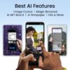 TECNO Phantom V Flip 2 (Moondust Grey, 8GB+256GB) | Strongest Flip Ever | 4720mAh with 70W Charger | Advance AI Features | 50MP OIS+50MP Camera | 6.9" 120Hz AMOLED Main & 3.64" AMOLED Cover Screen - Image 6