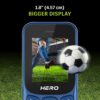 Lava Hero Shakti 2025 Dual Sim Keypad Mobile Phone (with Vibration Alert) | 1.8" Display | Super Saving Battery Mode | Stylish Design | Number Talker | (Dark Blue) - Image 3