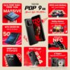 Tecno POP 9 5G (Midnight Shadow, 8GB+128GB) | D6300 5G Processor | 48MP Sony AI Camera | 4+ Year Lag Free Fluency |5000 mAh Battery |Dual Speaker | Without Charger - Image 2